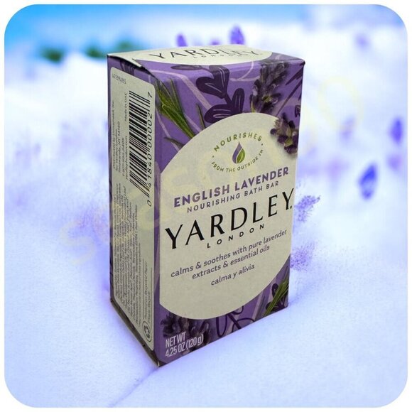 3 Yardley® London ENGLISH LAVENDER Soap MOISTURIZING BAR 4.25oz w/Essential Oil - Picture 8 of 9